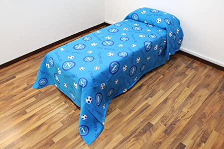 Tappeto fuori porta colore azzurro ssc napoli